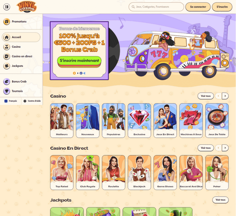 Vinyl Gambling Enterprise ajánlás 2026